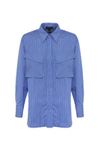 Tudor Shirt - Blue Stripe