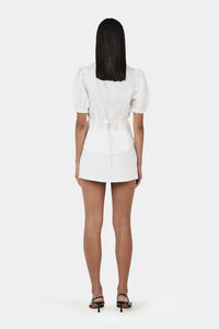 Ownley 'Izzy Linen Shirt' - Ivory