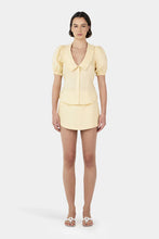 Ownley 'Izzy Linen Shirt' - Lemon