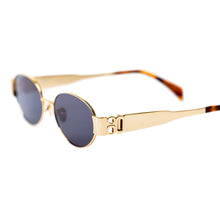 'Isla' - Gold w. Black Lens