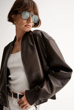 Elka Collective 'Mika Bomber Jacket' - Chocolate