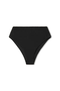 Zulu & Zephyr 'Black Textured Waisted Full Brief'