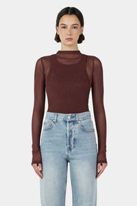 Ownley 'Joanna Layered Top' - Pinot