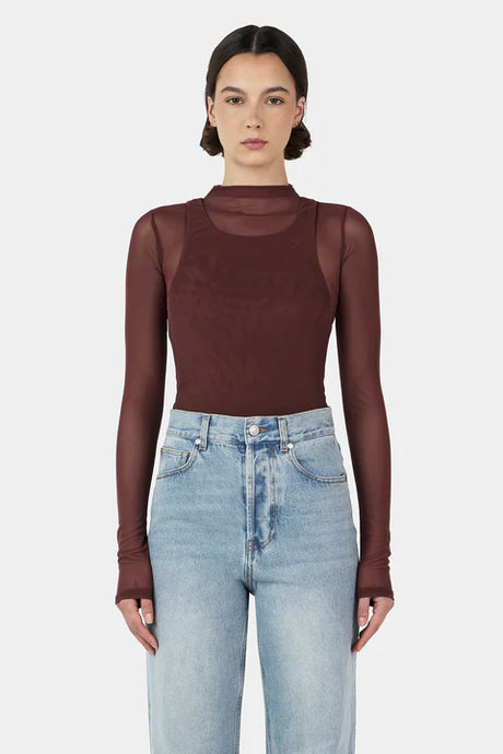 Ownley 'Joanna Layered Top' - Pinot