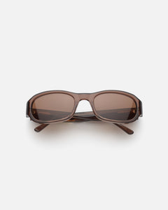 Lu Goldie 'Jordyn' Sunglasses - Coffee