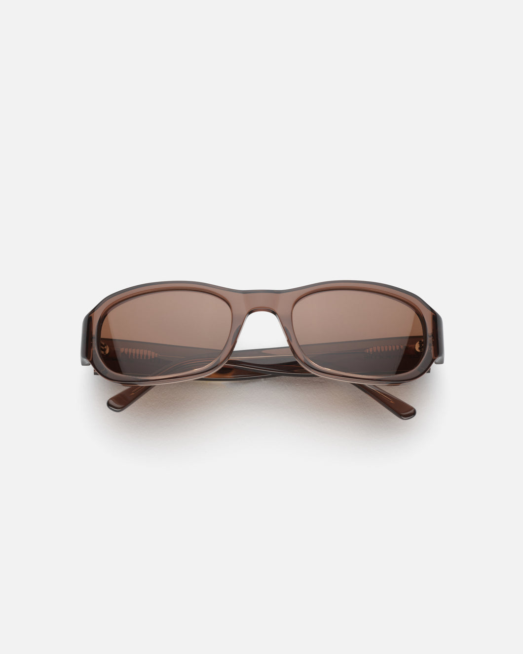 Lu Goldie 'Jordyn' Sunglasses - Coffee