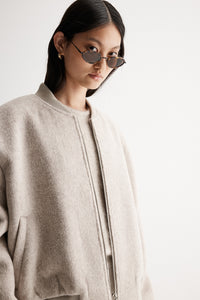 Elka Collective 'Nonnie Jacket' - Ivory Marle