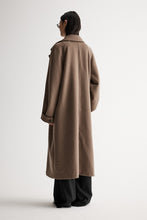Elka Collective 'Winona Oversized Wool Coat' - Dark Camel
