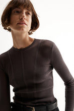 Elka Collective 'Silia Knit Top ' - Chocolate