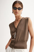 Elka Collective 'Halifax Knit Vest' -  Chocolate