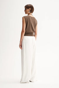 Elka Collective 'Halifax Knit Vest' -  Chocolate