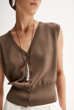 Elka Collective 'Halifax Knit Vest' -  Chocolate