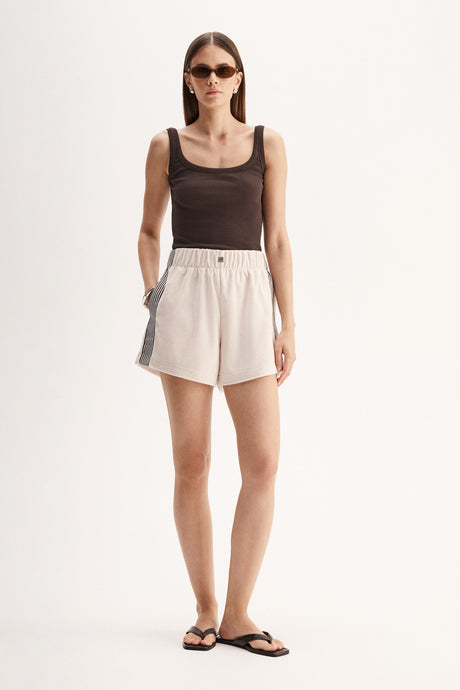 Elka Collective - Beau Short - Ecru