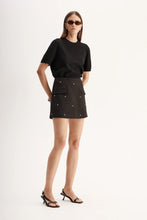 Elka Collective 'Kylie Beaded Mini Skirt' - Black