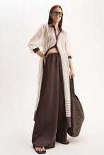 Elka Collective - Havana Maxi Dress - Chocolate Stripe