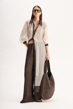 Elka Collective - Havana Maxi Dress - Chocolate Stripe