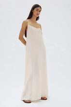 Assembly Label 'Lani Crinkle Maxi Dress' - Stone