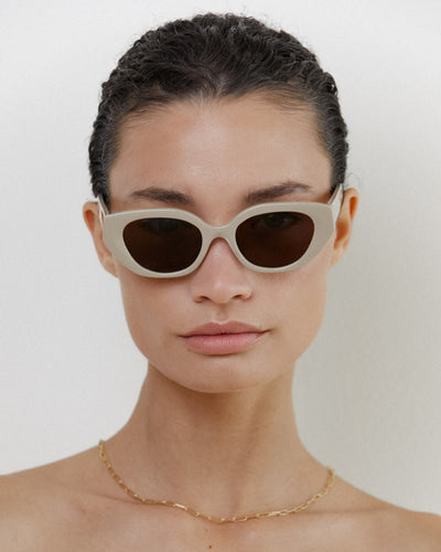 Velvet Canyon 'Le Chat' Sunglasses - Fawn