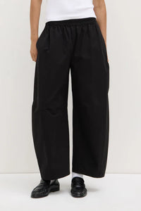 Assembly Label 'Lola Barrel  Pant' -  Black