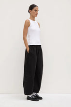 Assembly Label 'Lola Barrel  Pant' -  Black