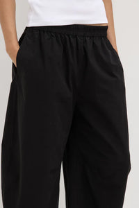 Assembly Label 'Lola Barrel  Pant' -  Black
