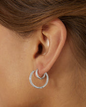 Arms Of Eve Arabella Silver Hoop Earrings
