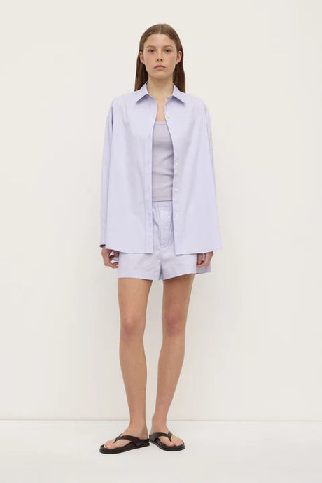 Assembly Label 'Marigold Poplin Long Sleeve Shirt' - Lilac