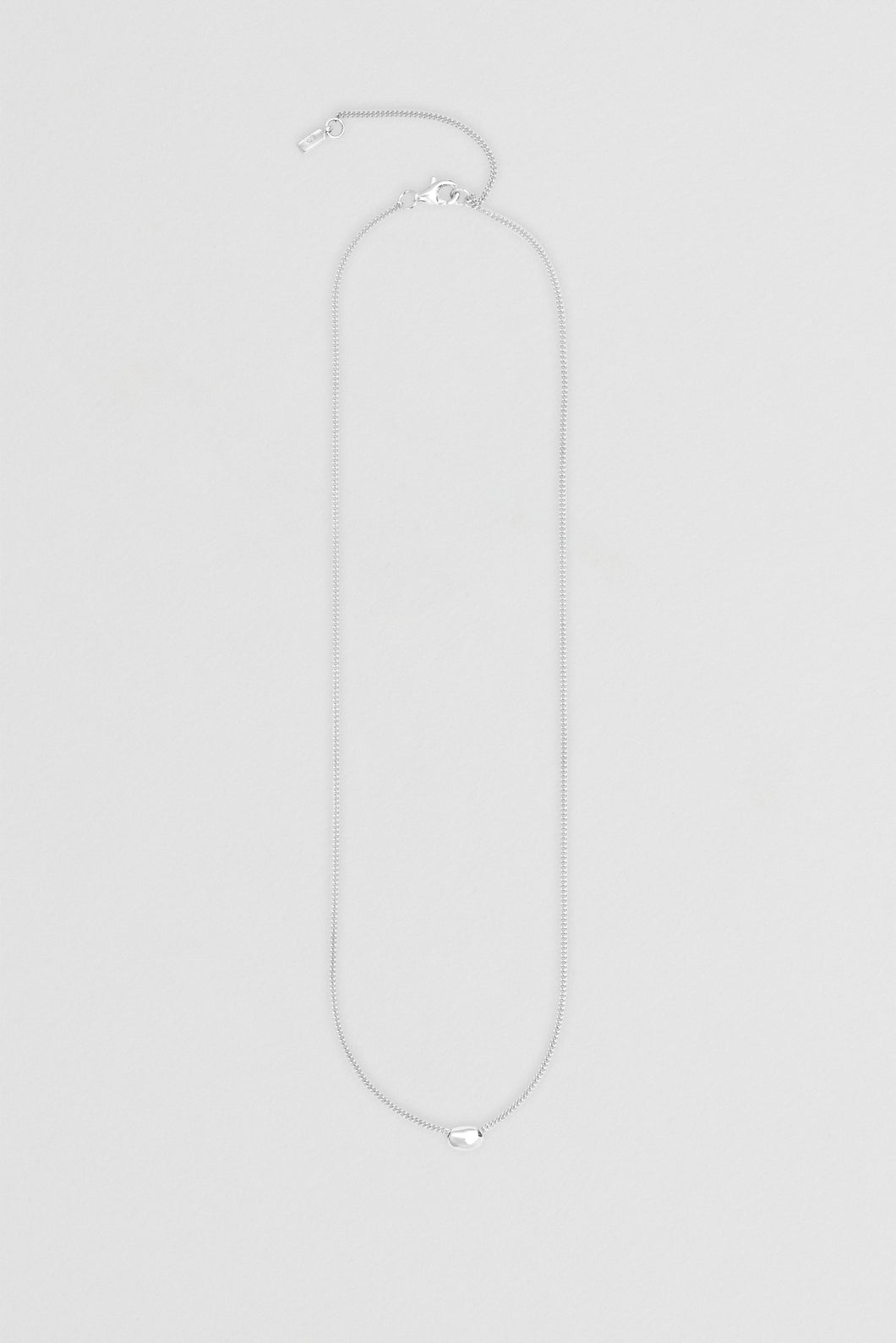Nina Gordon 'Mini Drop Necklace' - Silver