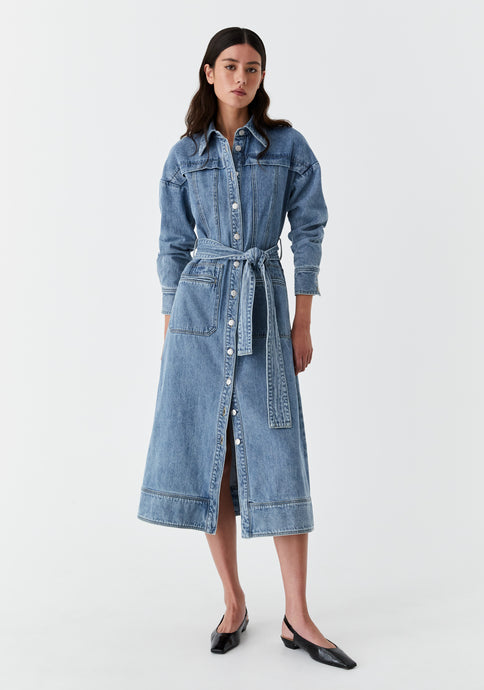 Morrison 'Isaac Denim Dress' - Blue