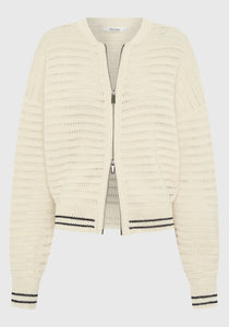 Morrison 'Dallas Knit Jacket' - Milk
