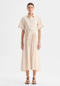 Morrison 'Ingrid Shirt Dress' - Chalk