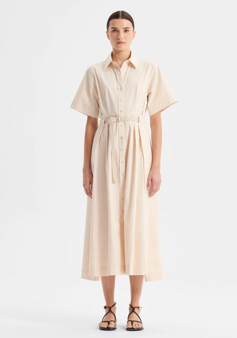 Morrison 'Ingrid Shirt Dress' - Chalk