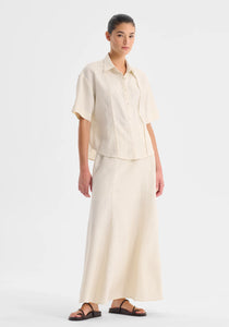 Morrison 'Maisey Linen Shirt' -  Ecru