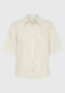 Morrison 'Maisey Linen Shirt' -  Ecru