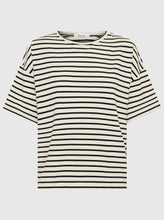 Morrison ' Archie Tee' -  Black and Cream