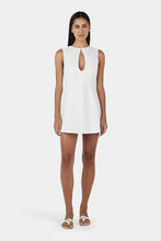 Ownley 'Nessa Linen Mini Dress' - Ivory