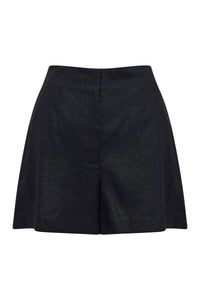 Nude Lucy 'Marli Linen Short' - Black