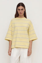 Assembly Label 'Nora Cotton Stripe Oversized Tee' - Rind Stripe