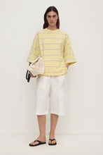 Assembly Label 'Nora Cotton Stripe Oversized Tee' - Rind Stripe