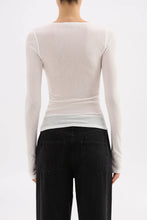 Gigi Mesh Top Salt