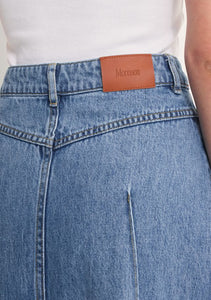 Morrison 'Jacque Denim Skirt' - Light Blue