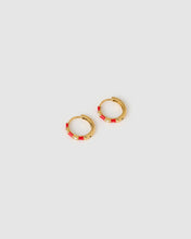 Arms Of Eve Papaya Enamel Huggies - Cherry