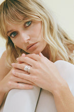 Porter 'Wave Ring Set' - Silver