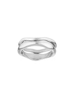Porter 'Wave Ring Set' - Silver