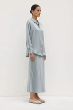 Assembly Label 'Pippa Silk Long Sleeve Shirt' - Cloud