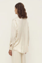 Assembly Label ' Pippa Silk Long Sleeve Shirt ' -  Cream