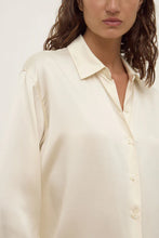 Assembly Label ' Pippa Silk Long Sleeve Shirt ' -  Cream