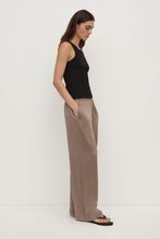 Assembly Label 'Pippa Silk Pant' - Dark Sand