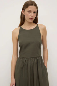 Assembly Label 'Posie  Midi Dress' - Moss