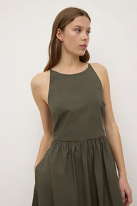 Assembly Label 'Posie  Midi Dress' - Moss